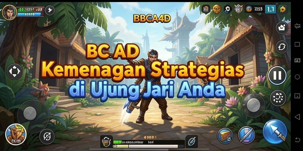 Tangkapan layar BBCA4D menunjukkan pertempuran strategis yang mendebarkan.