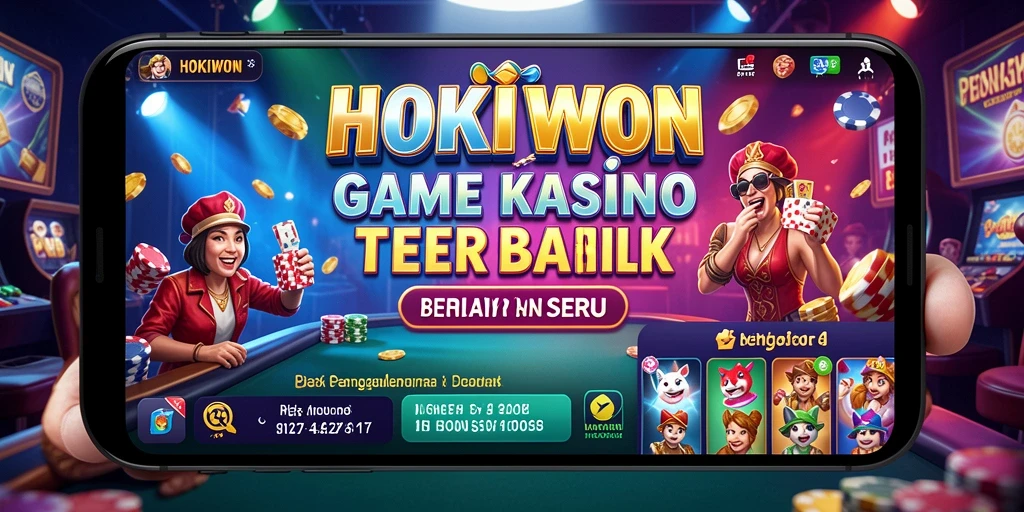 Tampilan seru gameplay HOKIWON dalam aksi Kasino.