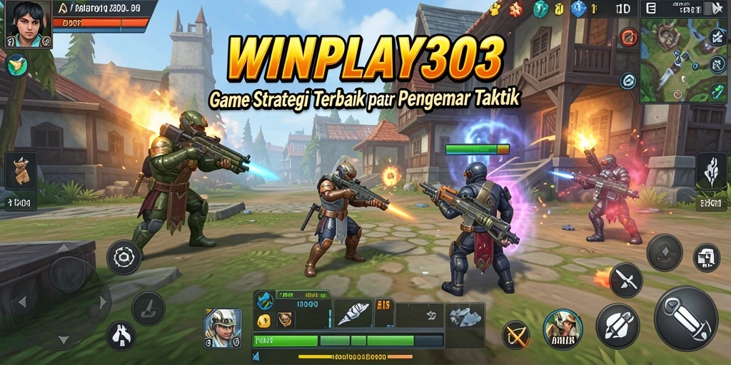 Tampilan gameplay yang intens dalam WINPLAY303 dengan berbagai strategi yang dapat digunakan.
